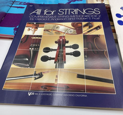 Lot of 20 All for Strings & Other Strings Books Violin Viola Cello String Bass