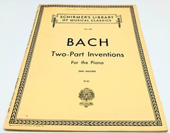 1939 Schirmer’s Library of Musical Classics Bach Two-Part Inventions Vol 379 VTG