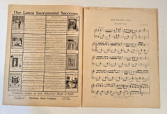 3 Antique Pieces of Sheet Music 1901-1913 RAG; Rag, March, Waltz; & BLUES