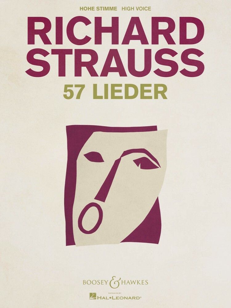 57 Lieder for High Voice and Piano Voice Sheet Music Book NEW 048023898