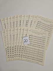 Lot of 79 Kjos Choral Choir Sheet Music SATB Vintage Religious Various Church