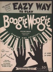 1944 Potter & Eddie Piano Instruction Book (Eazy Way to Play Boogie Woogie)