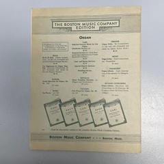 Carl Selected Festival Music for the Organ Lent Easter Services Sheet Music Book