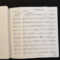 My Victory Won Todd Stalter Concert Band Complete Set Score Parts Grade 3.5