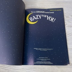 Crazy for You: Complete Vocal Selections (1992) Piano Vocal Guitar Chords Music