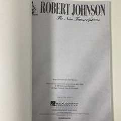 Robert Johnson The New Transcriptions Guitar Song Book 1999 Tab PB