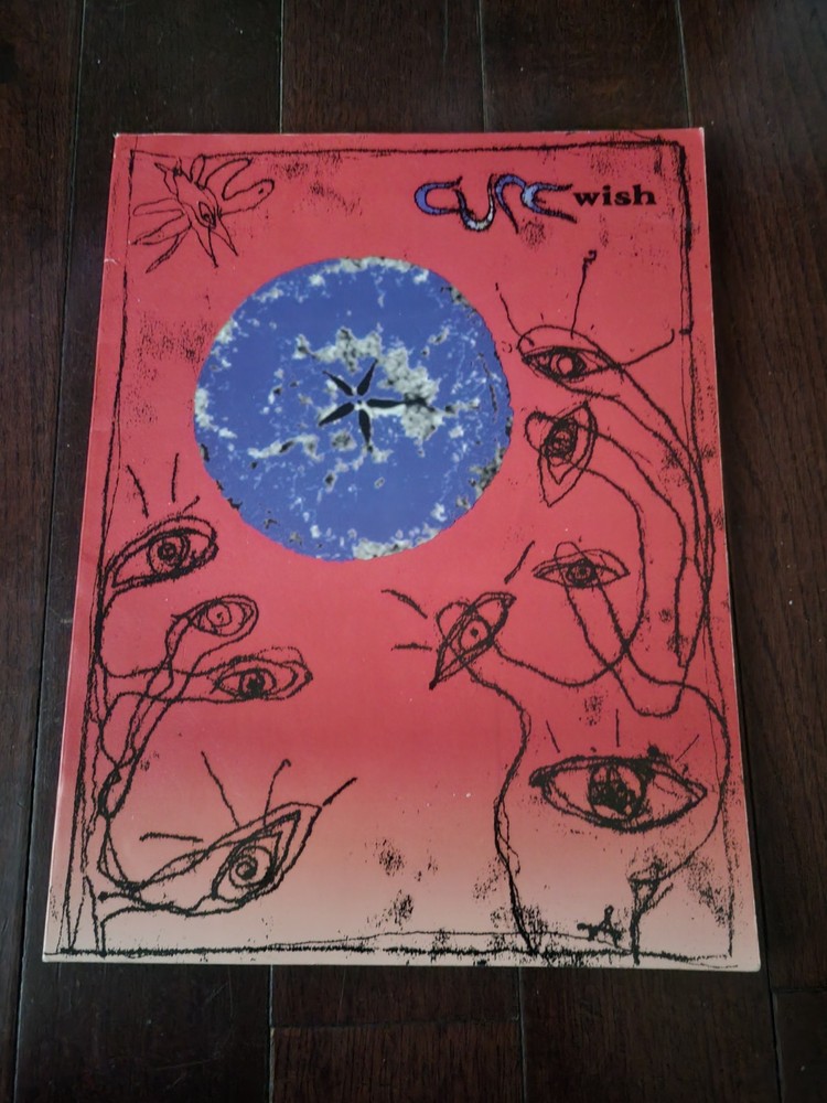 The Cure Wish Guitar Tab Book Tablature Songbook 1992 Amsco Robert Smith Rare