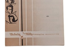 Choral Music « Soon-a Will Be Done » SAB opt solo Belwin Mills 1418 Brown Copy