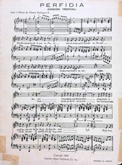 Perfidia Sheet Music Maria Montoya Marina Tamayo 1939 Film Title Song Mexican