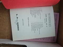 4 Vintage Lea Pocket Scores SCHUBERT Nos. 113 114 115 116 L.P.S. Music Books