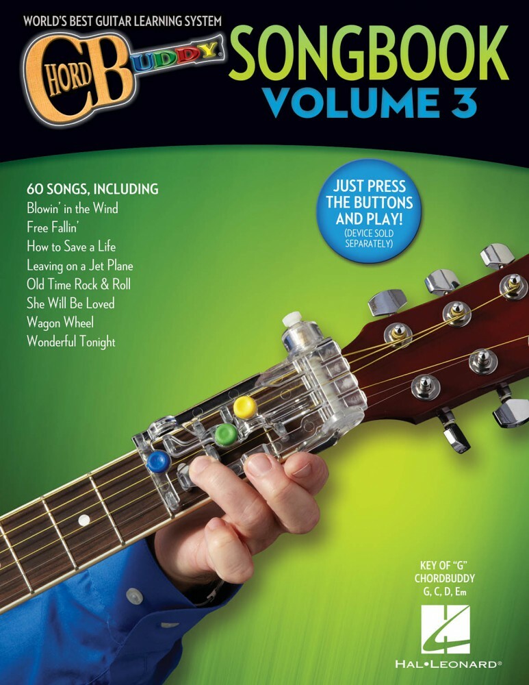 ChordBuddy Songbook Volume 3 Chord Buddy Book Only NEW 000274973