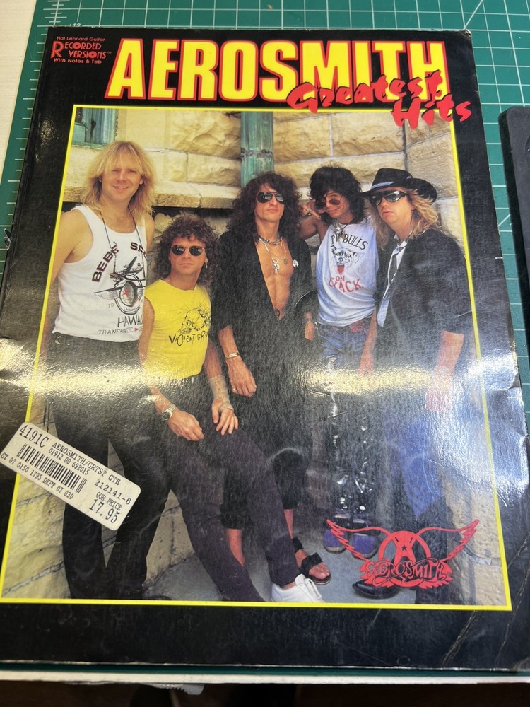 Aerosmith – Greatest Hits – Guitar Tab / Tablature Book