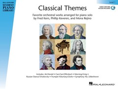 Classical Themes Level 1 Piano Solo Sheet Music Hal Leonard Student Book & Audio