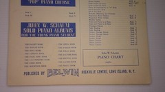 John W. Schaum sheet music Christmas songs in album 32 pages 1945 E-5C