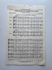 Vintage Sacred Choral Music Bundle- 12 Octavos mostly 1960s Church Music Review
