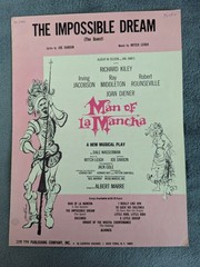 VTG Broadway Sheet Music Camelot Man of La Mancha Music Man Stop The World