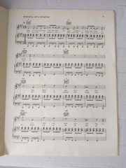 (Just Like) Starting Over John Lennon Yoko Ono Vintage Sheet Music (H5)