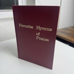 Favorite Hymns of Praise Hymnal Piano Song Book USA 1973 Religious Christian