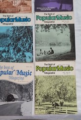 Vintage Sheet Music 1973-1979 LOT The Best of Popular Music Organ Vocal Guitar 9