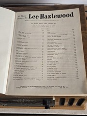 60 More Songs By Lee Hazelwood 1968 Criterion Music Corp Songbook