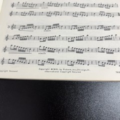 Vtg 1950 Lot Of 8 Rubank Advanced Method Books For Sax, Flute, Trumpet, Clarinet