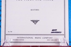 Corelli Sonata D Minor Opus 5 No. 8 Viola & Piano IMC728 1944