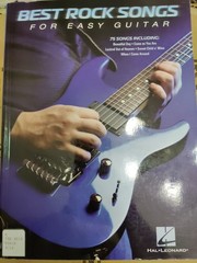 Best Rock Songs for Easy Guitar and Platinum 100 songbook sheet music lot