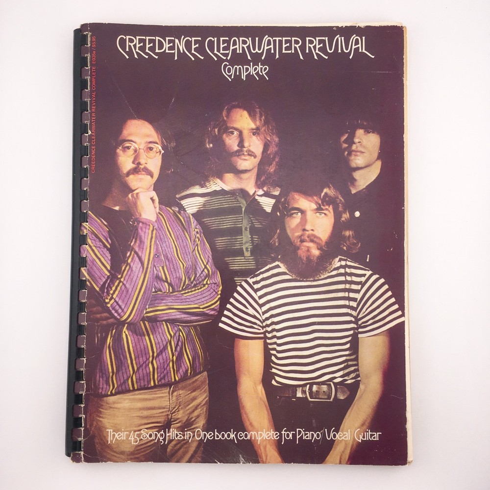 Vintage Creedence Clearwater Revival Complete Sheet Music Song Book