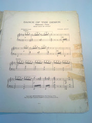 1898 Sheet Music « Dance Of The Demon » and « Prince Of To Night »