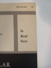 Goin&rsquo; To Boston For Mixed Voices-Secular Choral Music