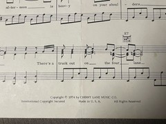 BACK HOME AGAIN John Denver Sheet Music, Cherry Lane Music RCA Vintage 1974