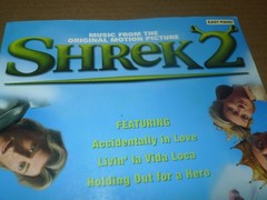 SHREK 2 cherry lane SONGBOOK sheet music 2004 easy piano