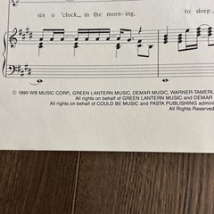 RARE Vintage “More Than Words Can Say” Alias Sheet Music 1990 Piano Guitar Vocal