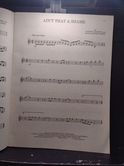 1960&rsquo;s 1970&rsquo;s Trumpet Compilation Songbook 50 Rock « N » Roll Solos Sheet Music VG