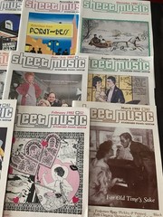 Vintage Lot of 9 Issues All 1982 Sheet Music Magazine Piano Guitar HTF Great Con