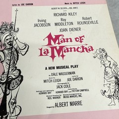 Vintage Man Of La Mancha Vocal Selections Songbook Piano Solo Singer Sam Fox USA