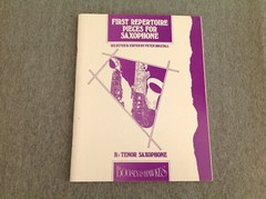 First Repertoire Pieces For Saxophone