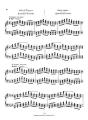 Liszt S.146 Technical Studies for pianoforte 12 Volumes piano scores. Loose-Leaf