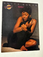 Anita Baker Rapture Sheet Music Book PVG Piano Vocal Chords Columbia 1987