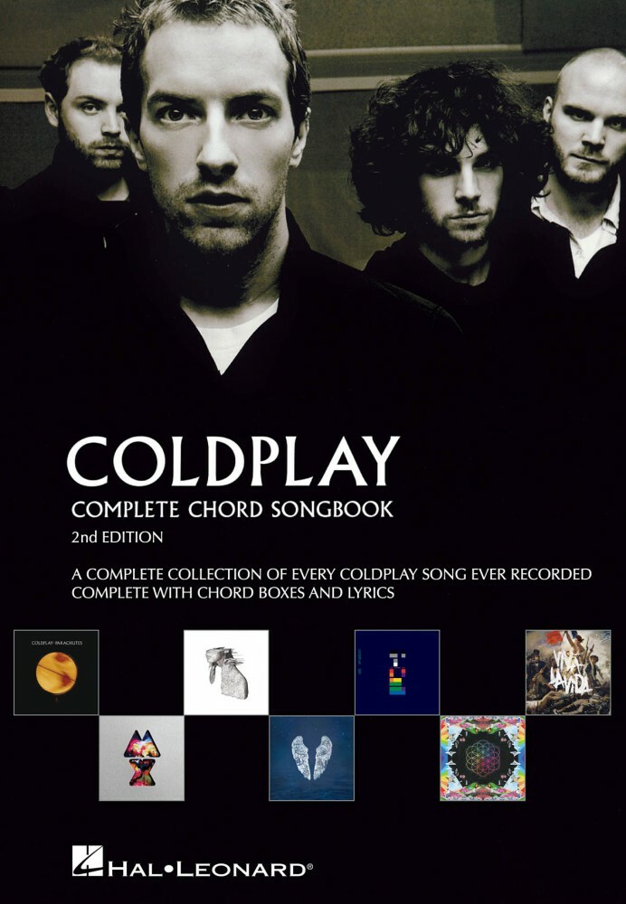 Coldplay Complete Chord Songbook 2nd Edition Guitar Chord Book 000259565
