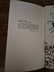 REASONS TO SING A Songbook for Youth Today Lillenas 1971 Norm Shoemaker