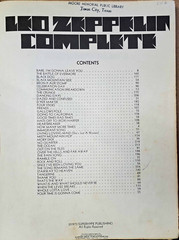 1973 Led Zeppelin Complete Hardcover Songbook – SuperHype Publishing