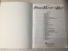Classic Rock N Roll for Clarinet Hal Leonard Pub. 1993 (31 songs) 1993