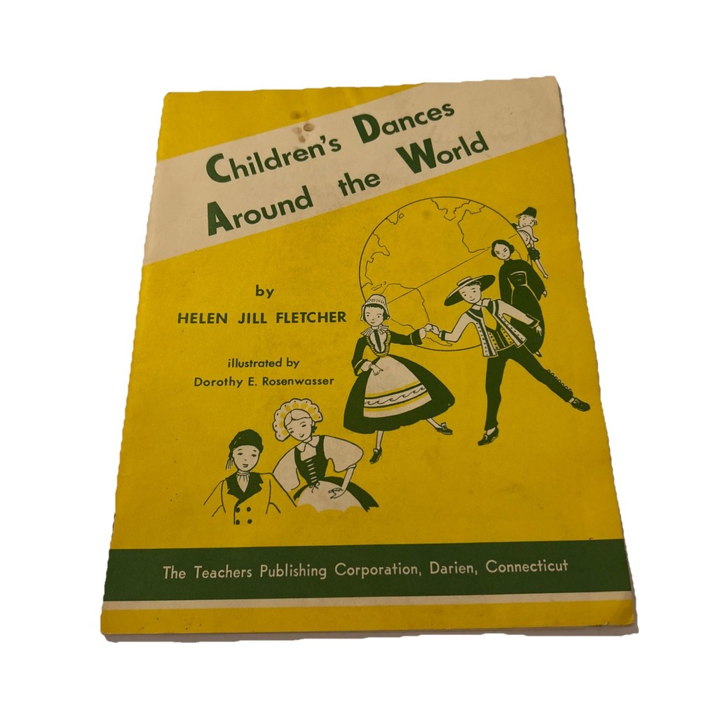Children&rsquo;s Dances Around the World Helen Jull Fletcher Sheet Music Book Teacher