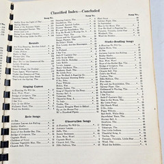 Silver Book Of Songs Accompaniment Piano Vocal Choir Songbook Music 1935 Vintage