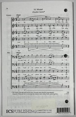 Epigrams by Gregg Smith SATB Chorus divisi Piano Sheet Music ECS Publishing
