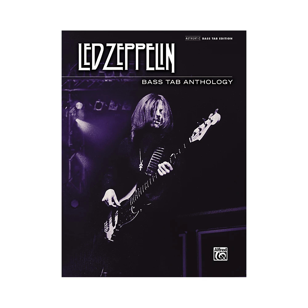 Alfred Led Zeppelin Bass Tab Anthology Book