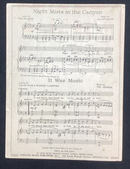 Vtg Sheet Music, Oh Johnny, Oh Johnny, Oh, Rose & Olman, ships free