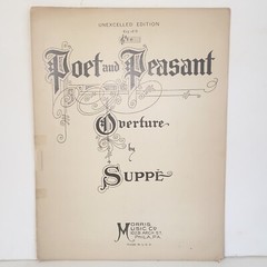 Vintage 1926 Poet and Peasant Overture Sheet Music Unexcelled Edition by Suppe