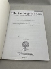 28 Italian Songs Arias of the 17th 18th Centuries Medium High Voice Music CDs